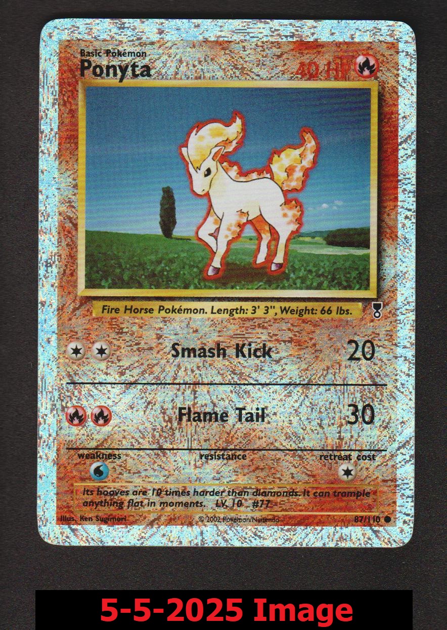 Ponyta - 87/110 - Common - Reverse Holo